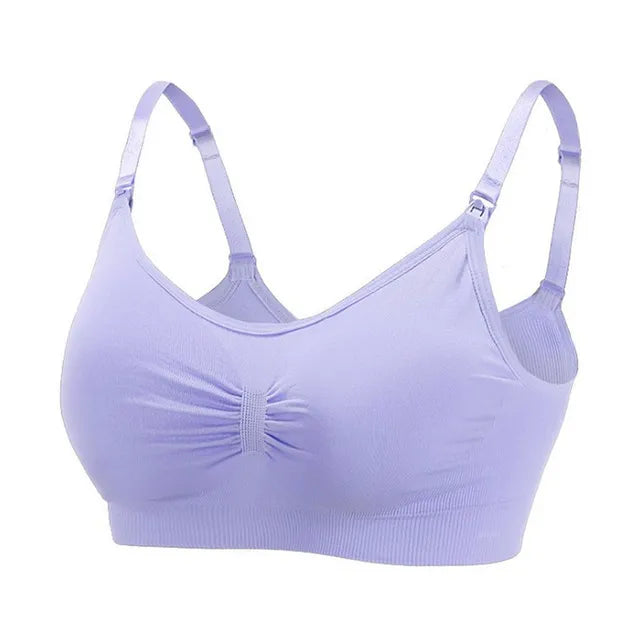 Soutien gorge d'allaitement sans os.V2
