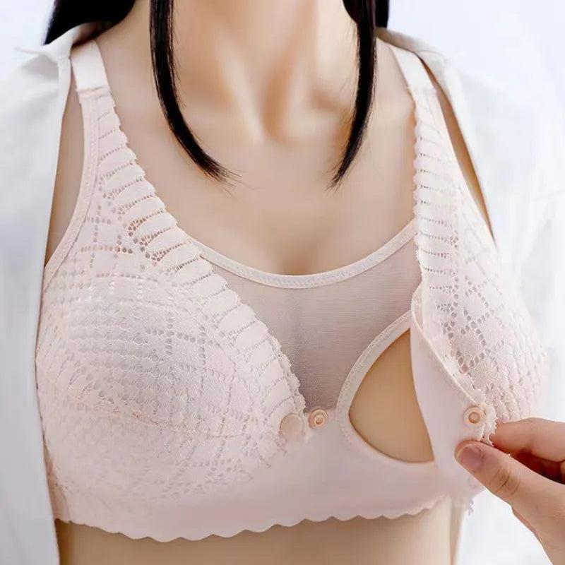 Soutien-Gorge d'Allaitement avec Fixation frontale