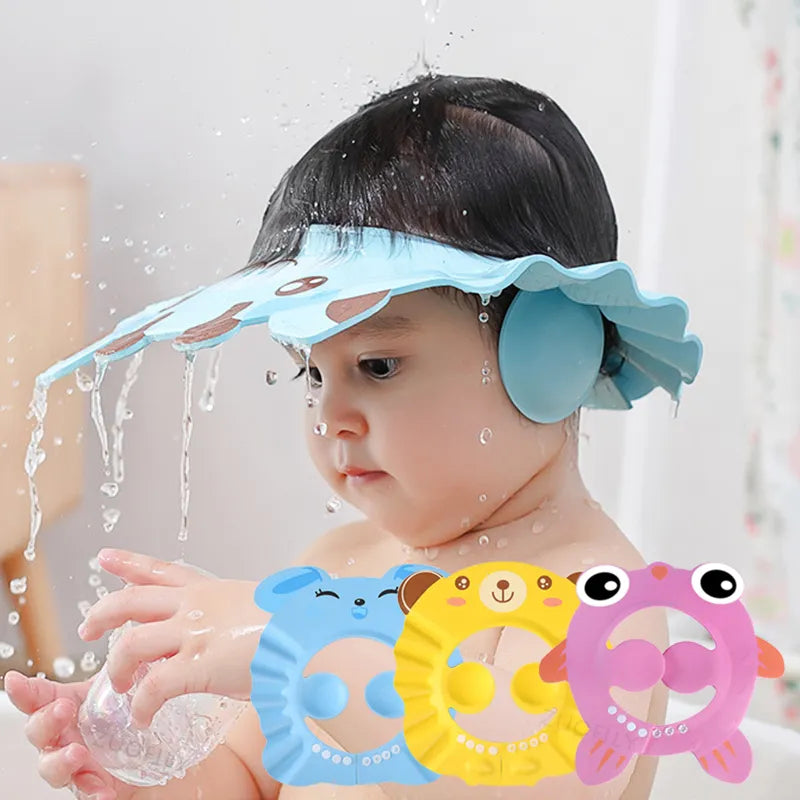 Bonnet de lavage des cheveux pour enfants
