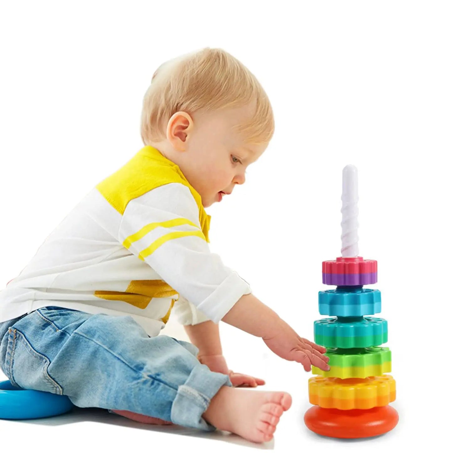 Tour d'Empilage pour développer les compétences sensorielles des enfants