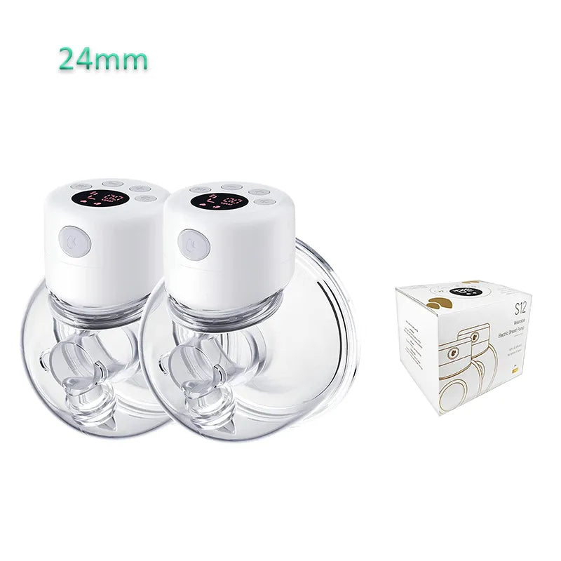 Tire-lait électrique portable sans fil mains libres