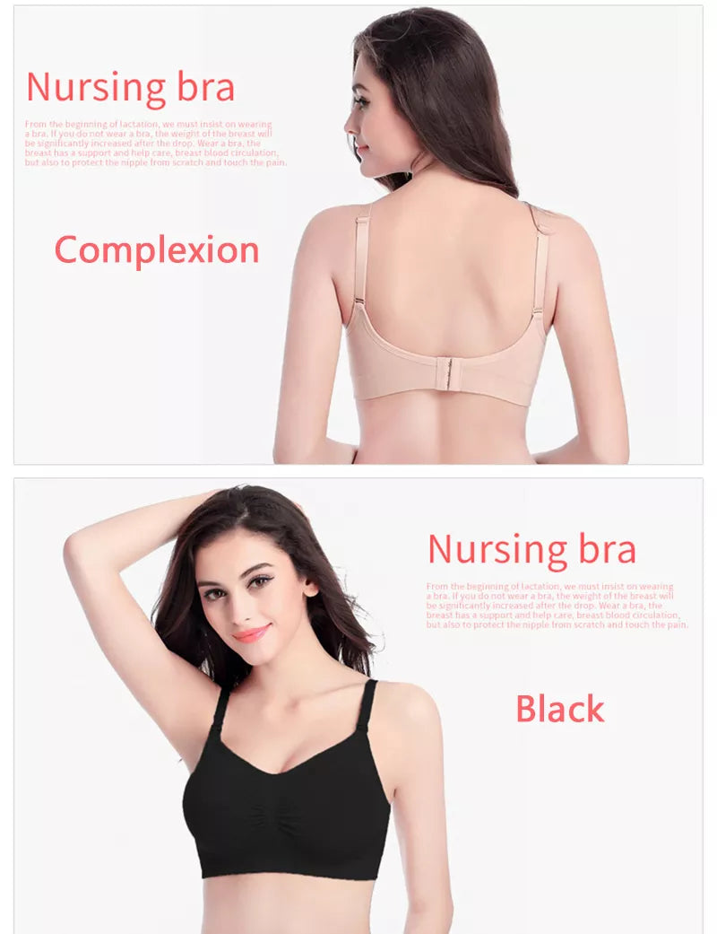Soutien gorge d'allaitement sans os