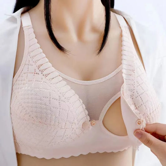 Soutien-Gorge d'Allaitement avec Fixation frontale