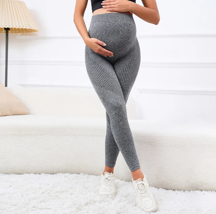Leggings souple taille haute pour soutenir le ventre