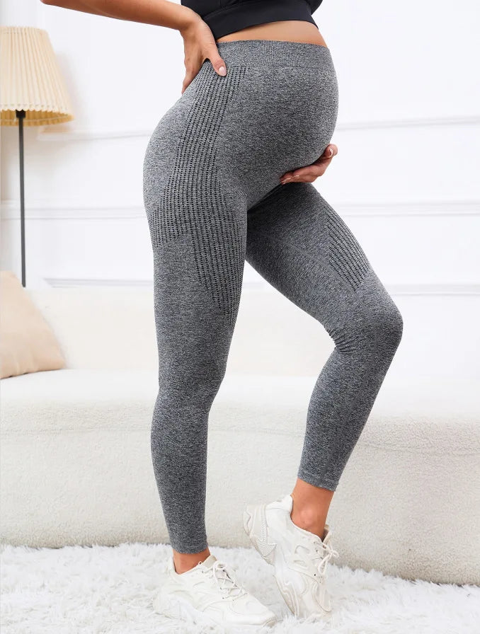 Leggings souple taille haute pour soutenir le ventre