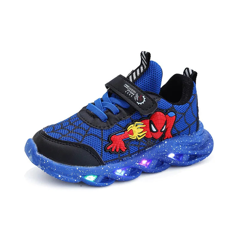 Baskets Spider-Man en Maille pour garçons taille 21-30